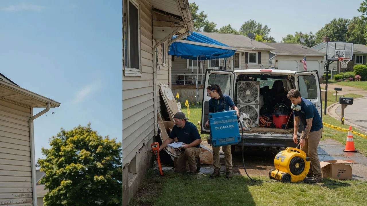 Ceiling Leak Cleanup in Somonauk, IL near me